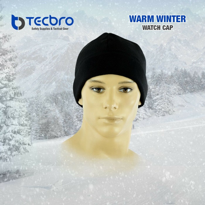 Warm Winter Watch Cap Soft Micro Fleece Beanie Hat Thick Windproof Outdoor Skull Cap Unisex
