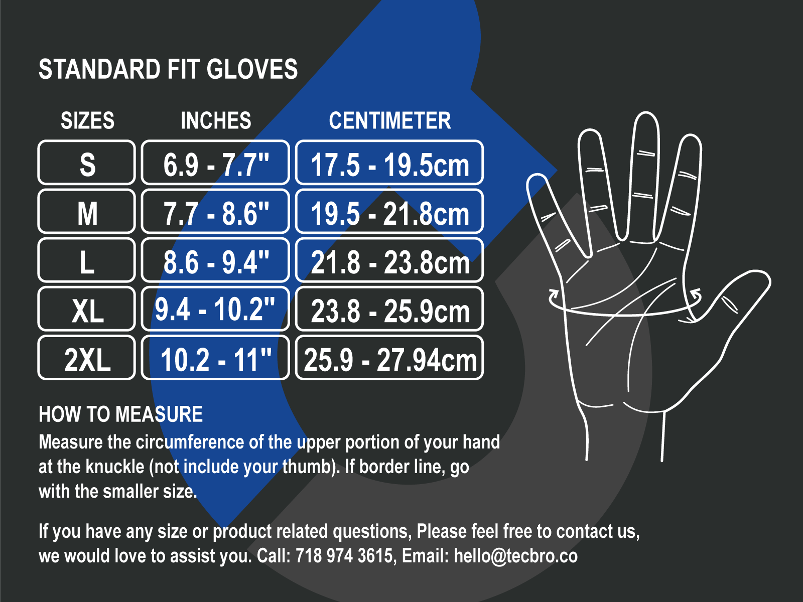 High Dexterity Water Proof Glove