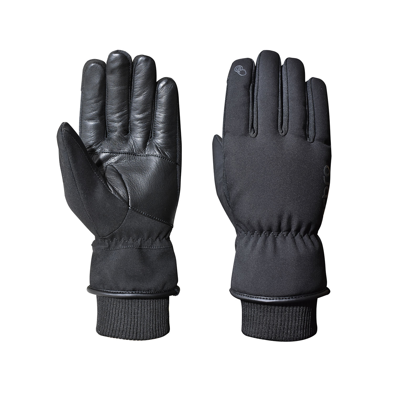 2 CHILL-BLOC® LEATHER GRIP GLOVES - Image 1
